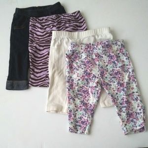 4 pack baby leggings
